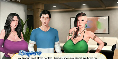 Aunt gives me 69 and I filled her mouth with cum. Stepmom gives me handjob and suck my cum - Prince of Suburbia Chapter 19