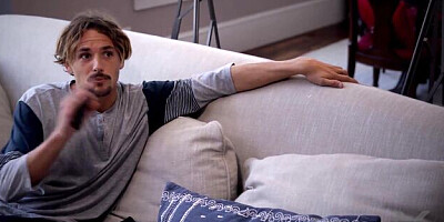 Blind fold action with tender Tyler Nixon and Kenzie Reeves from MissaX