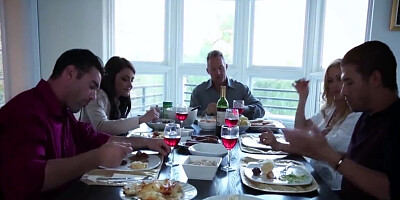 Sinning couple are celebrating the engagement with a party