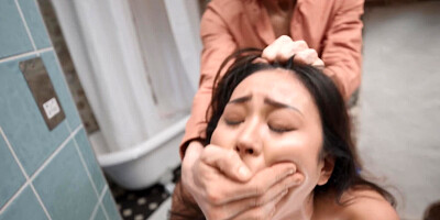 Groom's stepbrother fucks the slutty Japanese in the bathroom