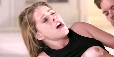 Horny couple Ryan Ryder and Lilly Ford are screwing on the floor