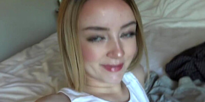 Maria Kazi is fucked by her stepbrother in point of view