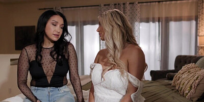 Mature lady is going to fuck a twisted blondie HARD