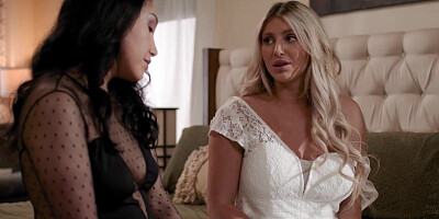 Mature lady is going to fuck a twisted blondie HARD