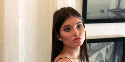 Blacked.com: Boyfriend Stefany Kyler demonstrates small tits