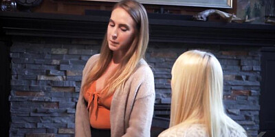 Amatory Chad White and Cadence Lux at scissoring in lesbian xxx