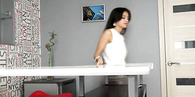 Watch endearing baby doll's clip