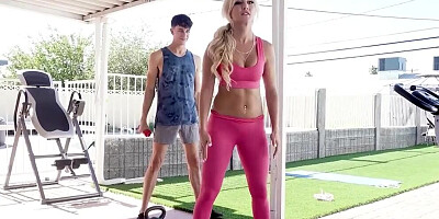 Bree Brooks Loves Staying In Shape But Nothing Gives Her Energy Like A Young Juicy Cock