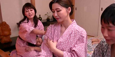 Fucking Two Japanese MILF'S