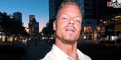 Tourist in Germany has a real sex date with a German porn star