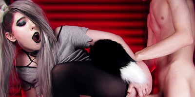 Helluvaboss. Loona Fucks with a Human - Mollyredwolf