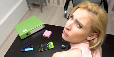 A stroke of luck allows her to get the money she needed