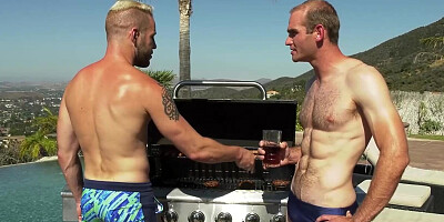 Hot Hunks Drills Latina & Ebony Goddesses - Jonah Marx, Wolf Hudson - Biphoria