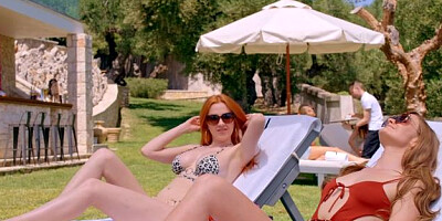 BLACKED: Redhead Scarlett Jones accompanied by Honour May 69