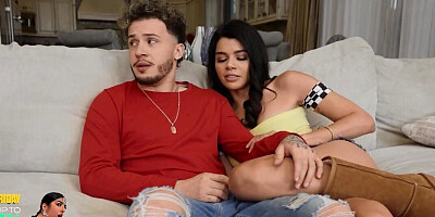 Cocky girl getting fucked in a sneaky style porn movie