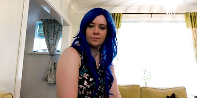 Blowjob clip with slutty Carli from Nerd Pervert
