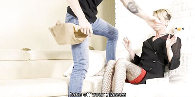 Talented Cherry Aleksa and Martin Spell's russian milf xxx