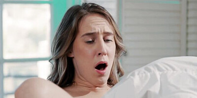 Hot Cadence Lux and Robby Echo's cock sucking action