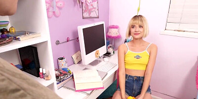 Jessie Saint seeks ways to make his hard cock happy