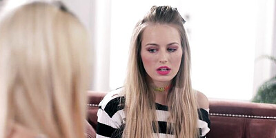 All Her Luv featuring Kiara Cole and Scarlett Sage's scissoring in lesbian trailer