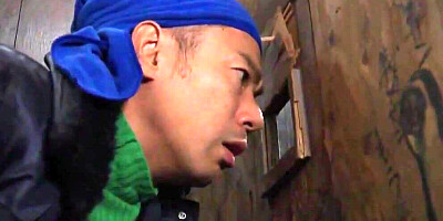 Japanese mature Milf enjoy men to gangbang her in mountains