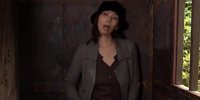 Japanese mature Milf enjoy men to gangbang her in mountains