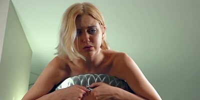 Short hair babe enjoying deep sex and passionate loving