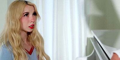 Dominatrix stepmom disciplines her slutty stepdaughter