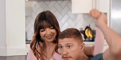 Young babe tries deep anal drilling with her boyfriend