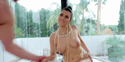 Valentina Nappi can be compared to a pearl who likes anal sex