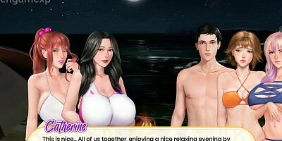 Beach fun with girls, Samantha ice cream fun and Sarah and Fiona breast Milking - Prince of Suburbia Chapter 30