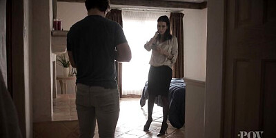 Brunette xxx with sinful Shay Sights from MissaX