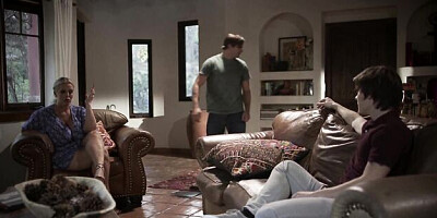 Nathan's titty fuck smut