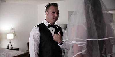 Chad White and Elena Koshka's stockings clip by MissaX