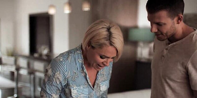 Bendy Helena Locke's cock sucking clip