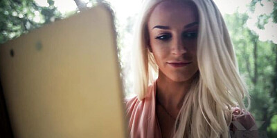 Blowjob movie with awesome Chad White and Emma Hix from MissaX