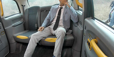 Female Fake Taxi Busty ebony driver with a huge ass treats her passenger to a hardcore fast fucking