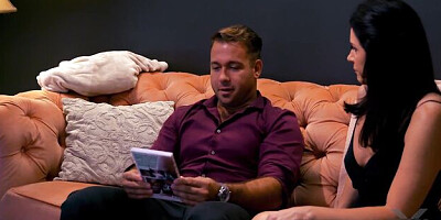 MissaX featuring India Summer and Chad White's creampie action