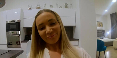 One of the prettiest women out there get fucked in POV