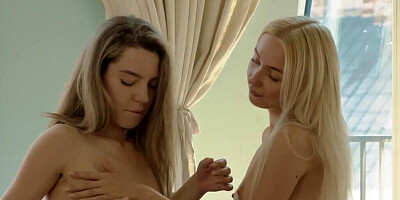 Curious roommies are going to experiment with LESBO ORAL
