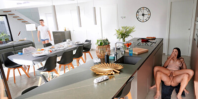 Paola enjoys an orgasmic afterparty with Xander's big cock