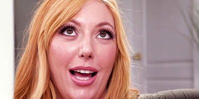 DEVILS FILM - Hot Big Titties MILF Lauren Phillips Titty Fucks Her Teen Stepson