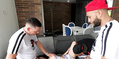 Kourtney's big cock porn