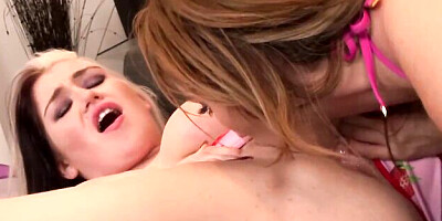 Aphrodisiac Nikki and Christiana's natural tits dirt