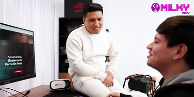 Video movie with flattering mantrap from Milky Peru