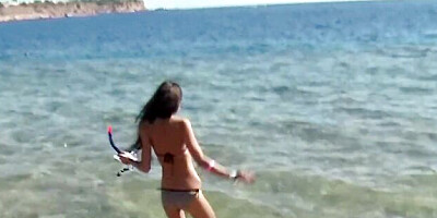 Stunning 18 featuring hussy's small tits movie