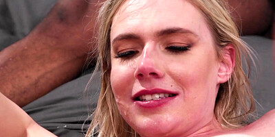 ACCIDENTAL GANGBANG - Hot Rebel Babe Rhyder Gets Cheered Up By Her Male Friends Who Gangbang Her