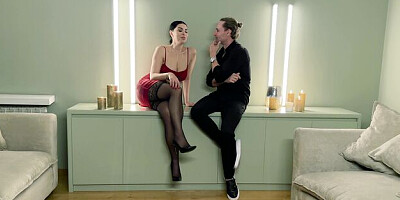 Glamour Marcello Bravo and Kira Queen's big cock smut