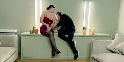 Glamour Marcello Bravo and Kira Queen's big cock smut