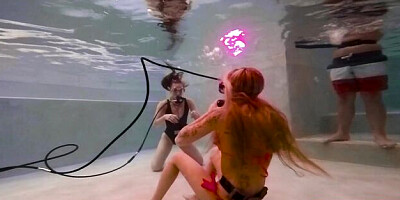 Underwater Show featuring Minnie Manga's hot video